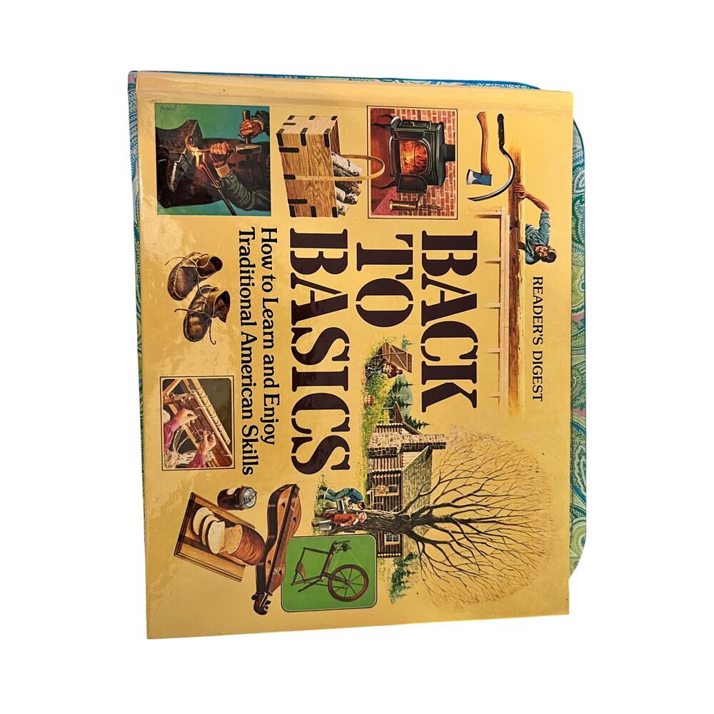 Vintage Reader's Digest Back to Basics 1981 Edition~Homesteading~Survival Skills